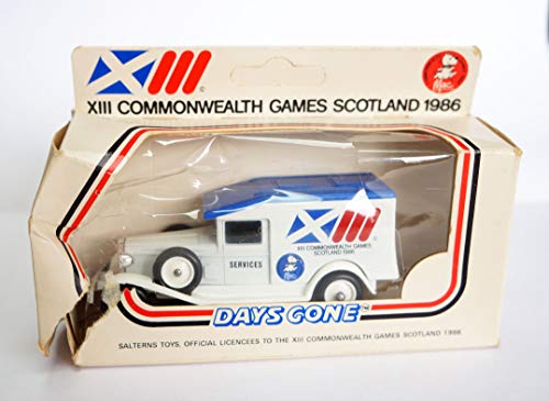 Vintage 1986 Lledo Models Of Days Gone 1936 Packard Delivery Van XIII Commonwealth Games Scotland 1986 Diecast Replica Vehicle - New In Box - Shop Stock Room Find