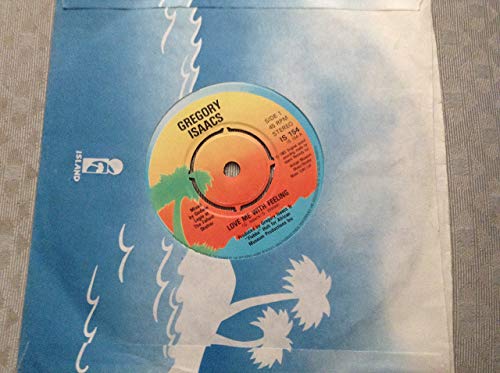 Vintage 1983 Gregory Isaacs - Love Me With Feeling 7" Vinyl Record - Ex Shop Stock