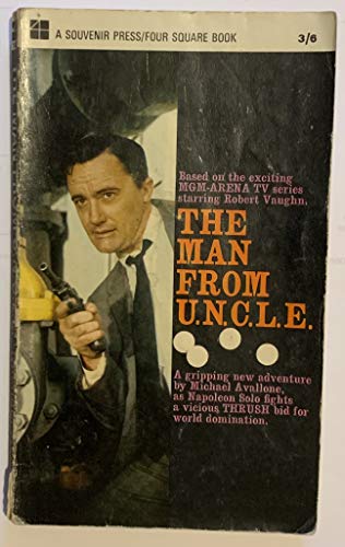 Vintage 1966 The Man From U.N.C.L.E Paperback Novel By Michael Avallone.