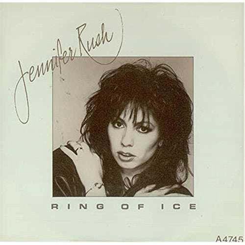 Vintage 1985 Jennifer Rush - Ring Of Ice, 7 Inch Vinyl Record 45RPM CBS Records Label