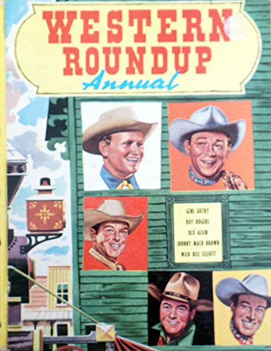 Vintage World Distributors 1957 - Western Roundup Annual 1958 - Fantastic Condition