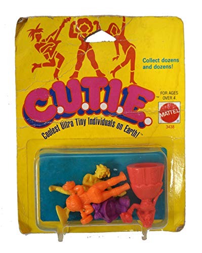 Vintage 1986 Mattel C.U.T.I.E. Collest Ultra Tiny Individual on Earth Dolls