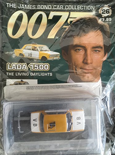 Vintage 2006 The James Bond Car Collection Issue No. 26 - Lada 1500 - The Living Daylights - Ex Shop Stock