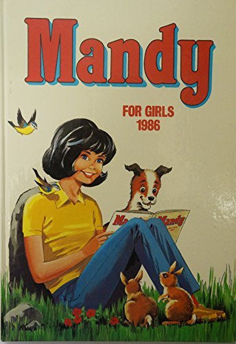 Vintage 1985 D C Thompson - Mandy For Girls Annual from 1986 - Shop Stock Room Find