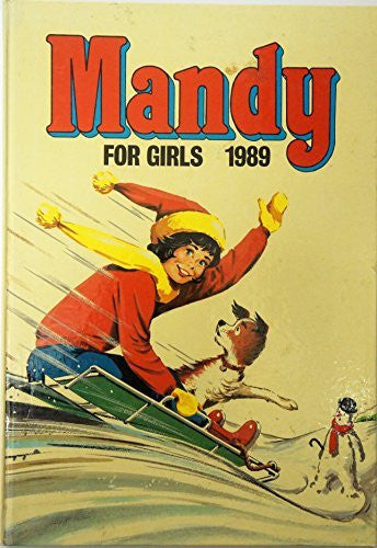 Vintage 1988 D C Thompson - Mandy For Girls Annual from 1989 - Very Good Condition