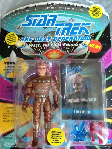 Vintage Star Trek The Next Generation The Vorgon Action Figure - Brand New Factory Sealed Shop Stock Room Find
