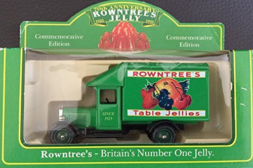 LLEDO DAYS GONE DIECAST MODEL -1935 MORRIS VAN - 70TH ANNIVERSARY ROWNTREES JELLY