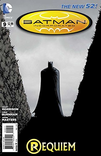 Vintage 2013 DC Comics The New 52 Batman Batman Incorporated Requiem Comic Issue Number 9 - Ex Shop Stock