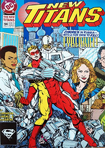 Vintage 1993 DC Comics The New Titans Comic Issue Number 694 - Ex Shop Stock