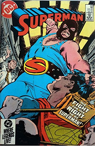 Vintage 1985 DC Comics Superman Comic Issue No. 406 - Ex Shop Stock