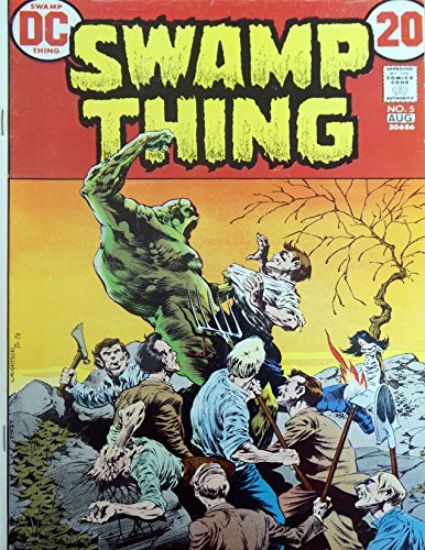Vintage 1972 DC Comics Swamp Thing - In The Last Of The Ravenwind Witches - Comic Issue No. 5 - Ex Shop Stock