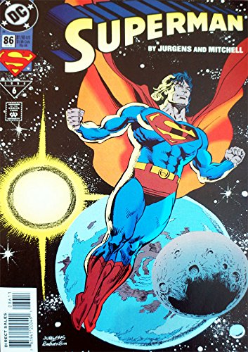 Vintage 1994 DC Comics Superman Comic No. 86 - Ex Shop Stock
