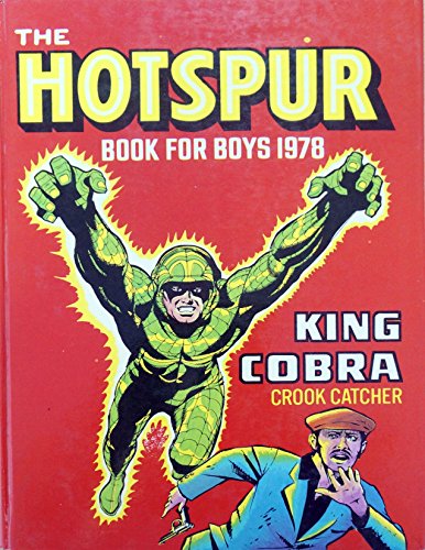 Vintage DC Thompson 1977 - The Hotspur Book For Boys Annual 1978 Ex Shop Stock