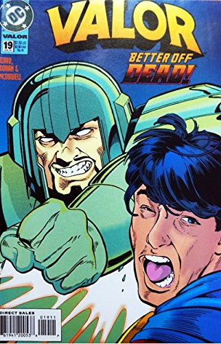 Vintage 1994 DC Comics Valor Comic Issue Number 19 - Ex Shop Stock