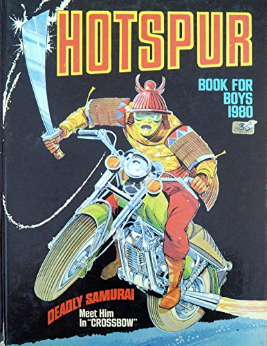 Vintage DC Thompson 1979 - The Hotspur Book For Boys Annual 1980 - Ex Shop Stock.