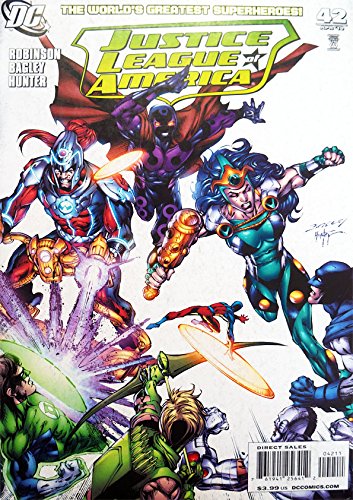 Vintage 2010 DC Comics Justice League Of America Comic Issue Number 42 - Ex Shop Stock