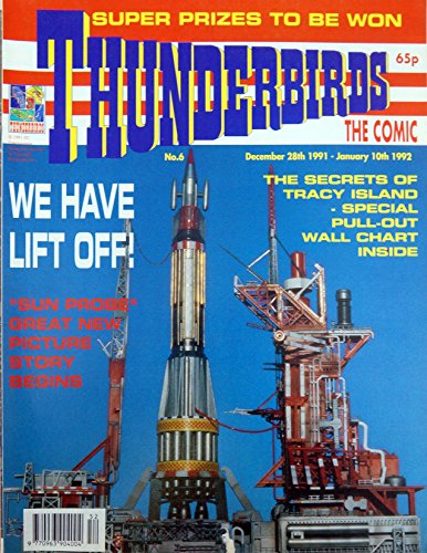 Vintage Rare The New Thunderbirds Comic Magazine Issue No.6 December 28th 1991 Ex Shop Stock