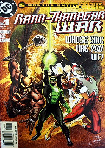 Vintage 2005 DC Comics Infinite Crisis - Rann-Thanagar War Comic No. 1 0f 6 - Ex Shop Stock