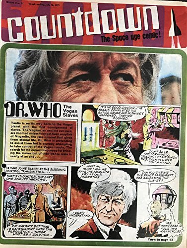 Vintage Ultra Rare Countdown The Space Age Comic Magazine Issue No. 21 July 10th 1971