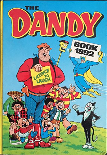 Vintage 1991 DC Thompsons - The Dandy Book Annual 1992 - Ex Shop Stock