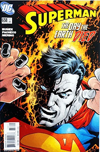 Vintage 2007 DC Comics Superman Issue No. 658 Comic - Ex Shop Stock