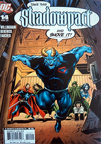 Vintage 2007 DC Comics Shadowpact - Featuring The Outrageous Stars Of Day Of Vengence - Issue Number 14 - Fourteenth Issue August 2007 - Ex Shop Stock