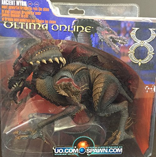 Vintage 2002 McFarlane Toys Spawn - Ultima Online Ancient Wyrm Action Figure - Brand New Factory Sealed Shop Stock Room Find