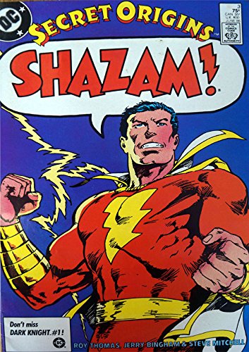 Vintage 1986 DC Comics Secret Origins Shazam The Story Of Captain Marvel Comic Issue No. 3 Ex Shop Stock