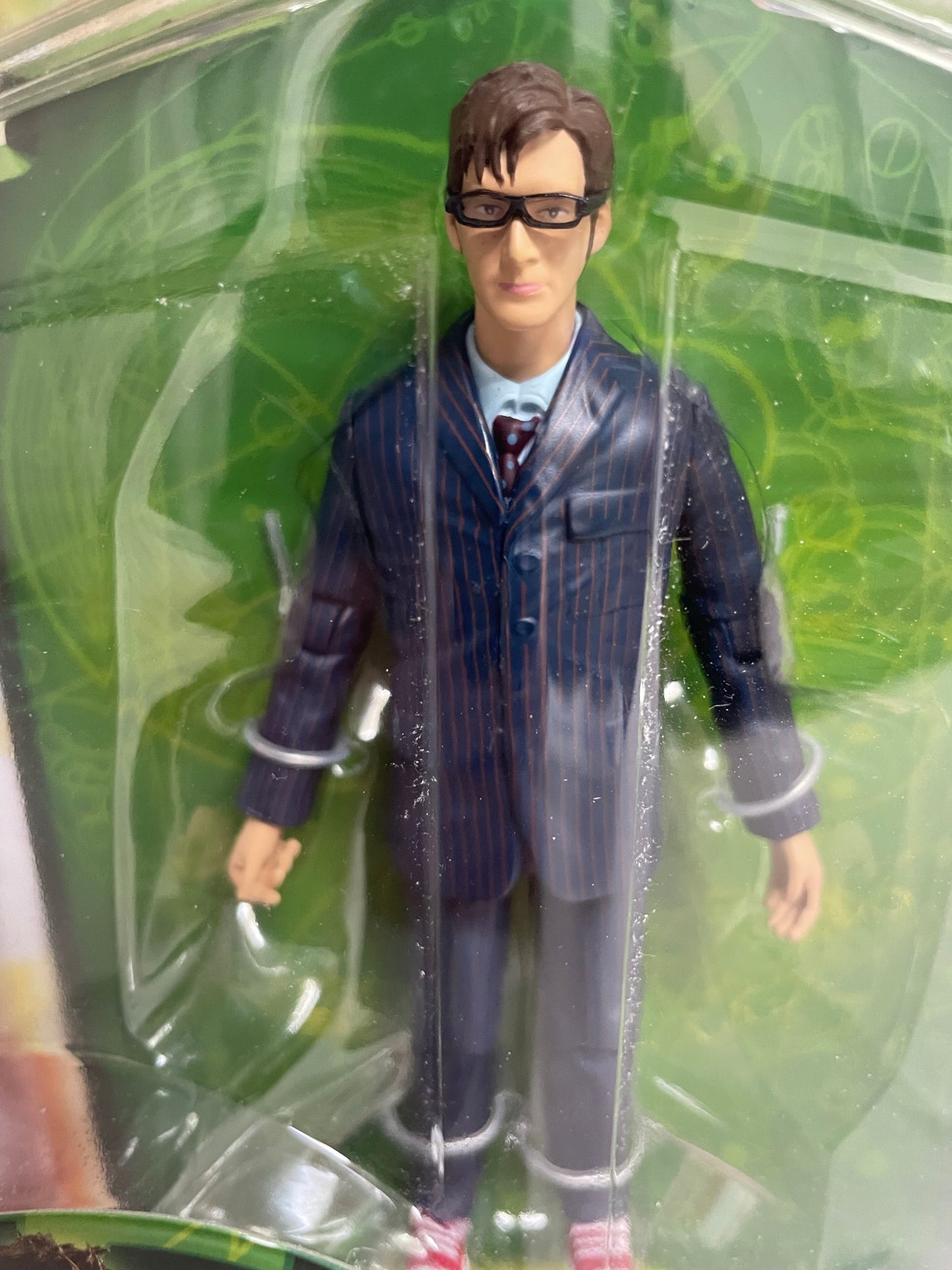 Vintage 2007 Dr Doctor Who Series 3 The 10th Doxtor In Blue Suit Highly Detailed Poseable Action Figure