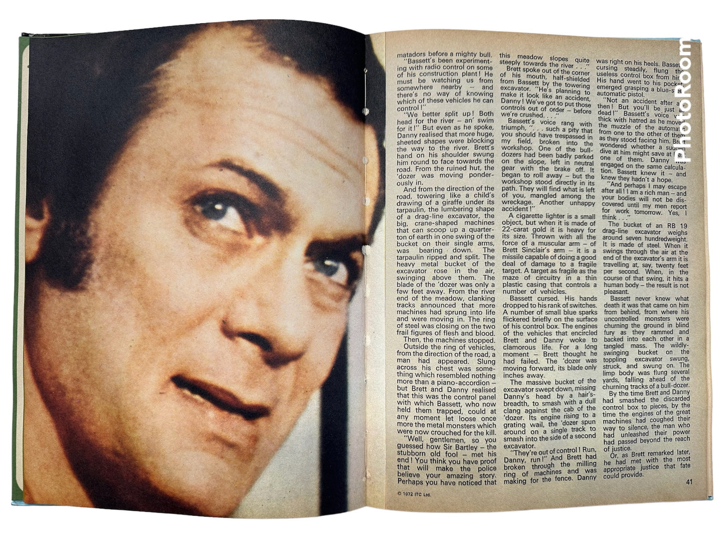 Vintage Countdown Annual For TV action 1973