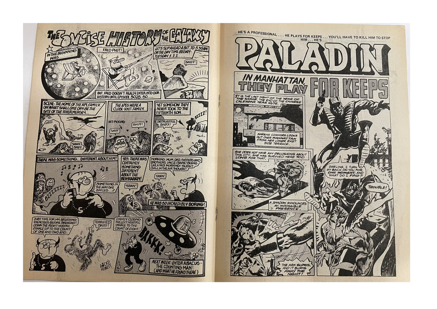 Vintage 1980 Future Tense Weekly Comic Number 1 - First Fantastic Issue - With The Free Gift - 5th Nov 1980