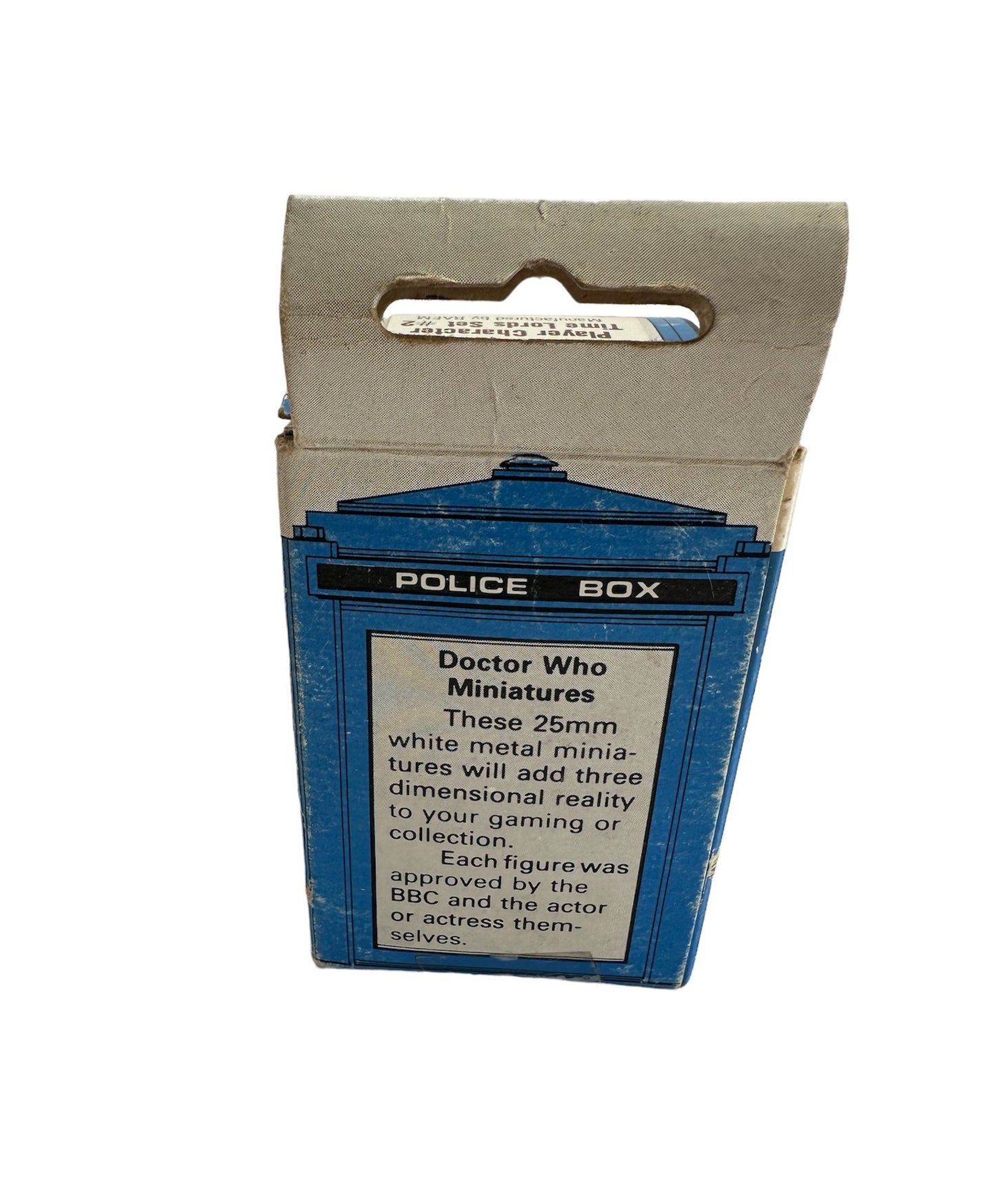 Vintage FASA Corp 1986 Doctor Dr Who Citadel Miniatures Metal Figures No. 9510 - Player Characters The Time Lords Set 2 - Set Of 3 Figures - In The Original Box - Shop Stock Room Find