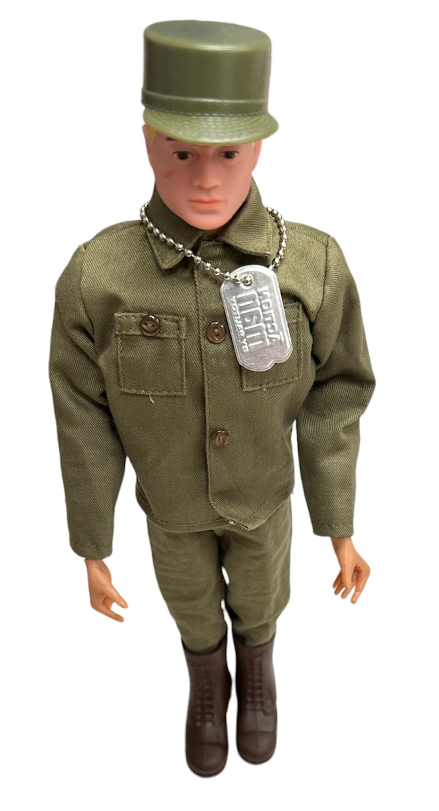 Vintage 2006 Action Man 40th Anniversary - Action Soldier 12 Inch Action Figure With Yellow Painted Hair - In The Original Box - Brand New Shop Stock Room Find