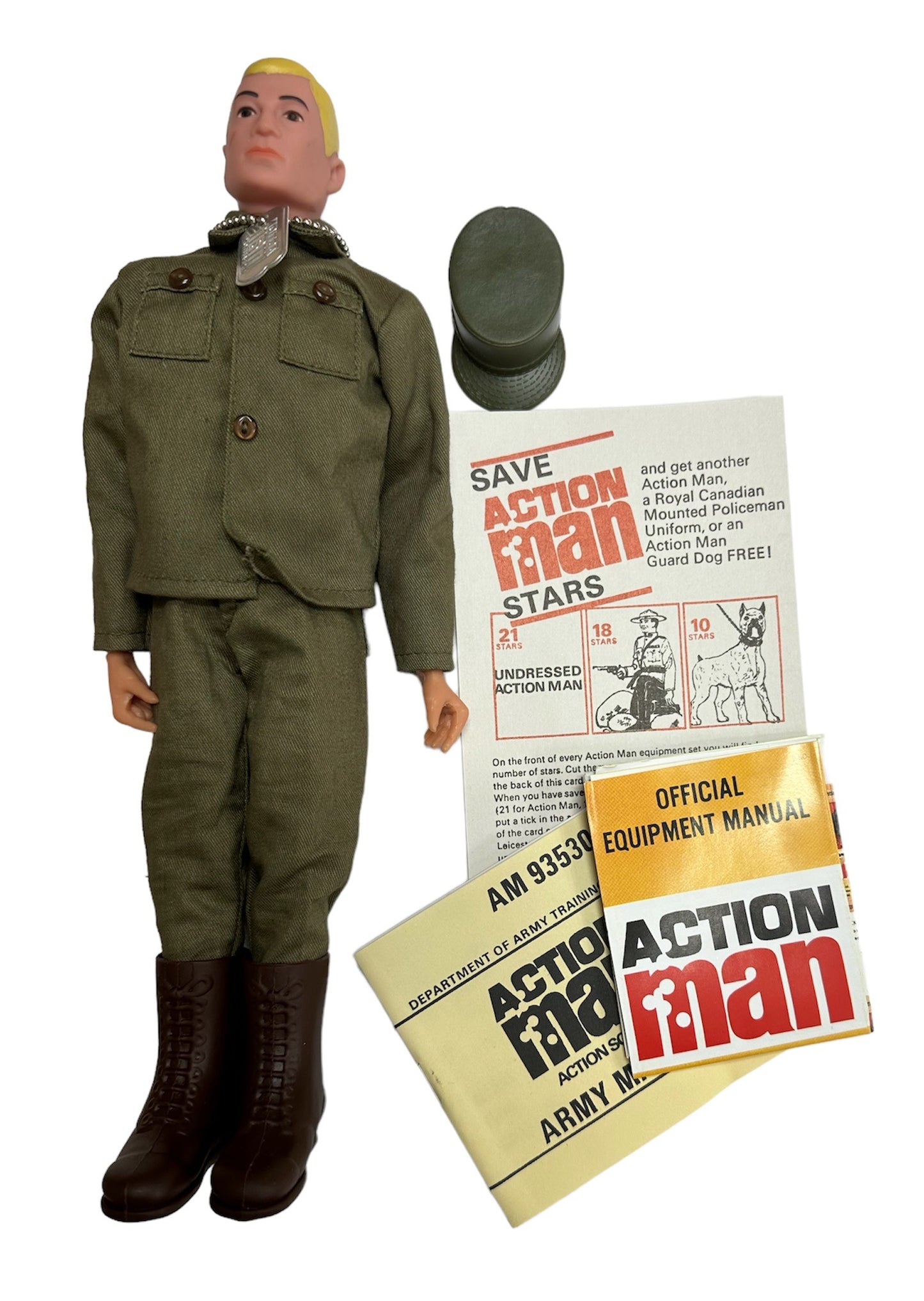 Vintage 2006 Action Man 40th Anniversary - Action Soldier 12 Inch Action Figure With Yellow Painted Hair - In The Original Box - Brand New Shop Stock Room Find