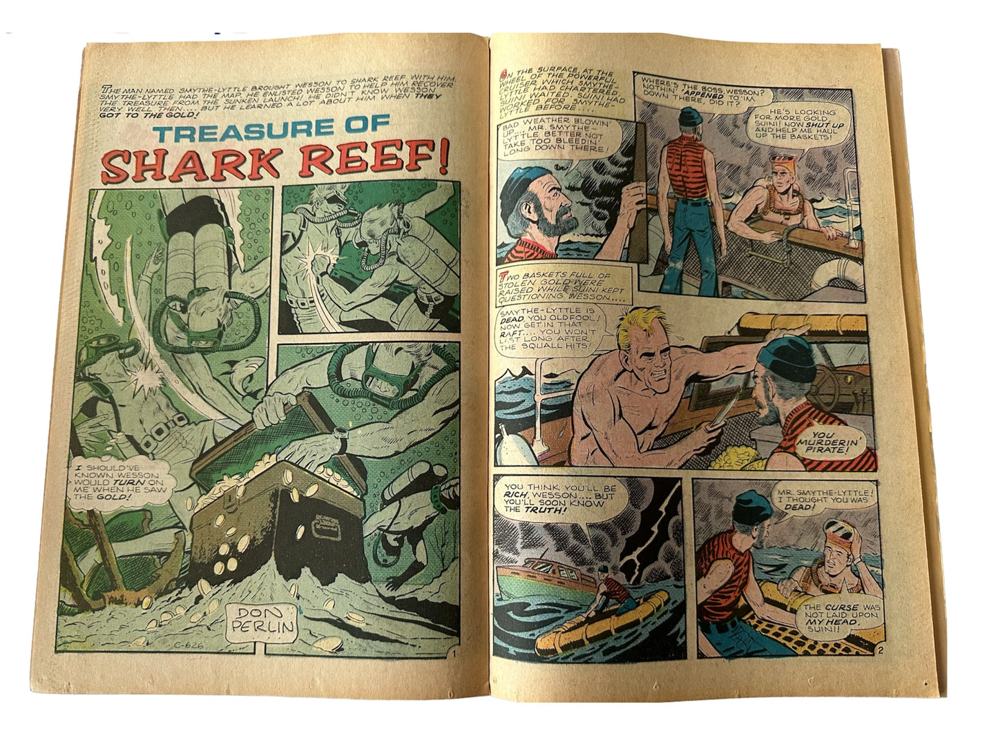 Vintage 1969 Charlton Comics - The Phantom Comic Issue Number 35 - The Ghost Tribe - Very Good Condition Vintage Comic