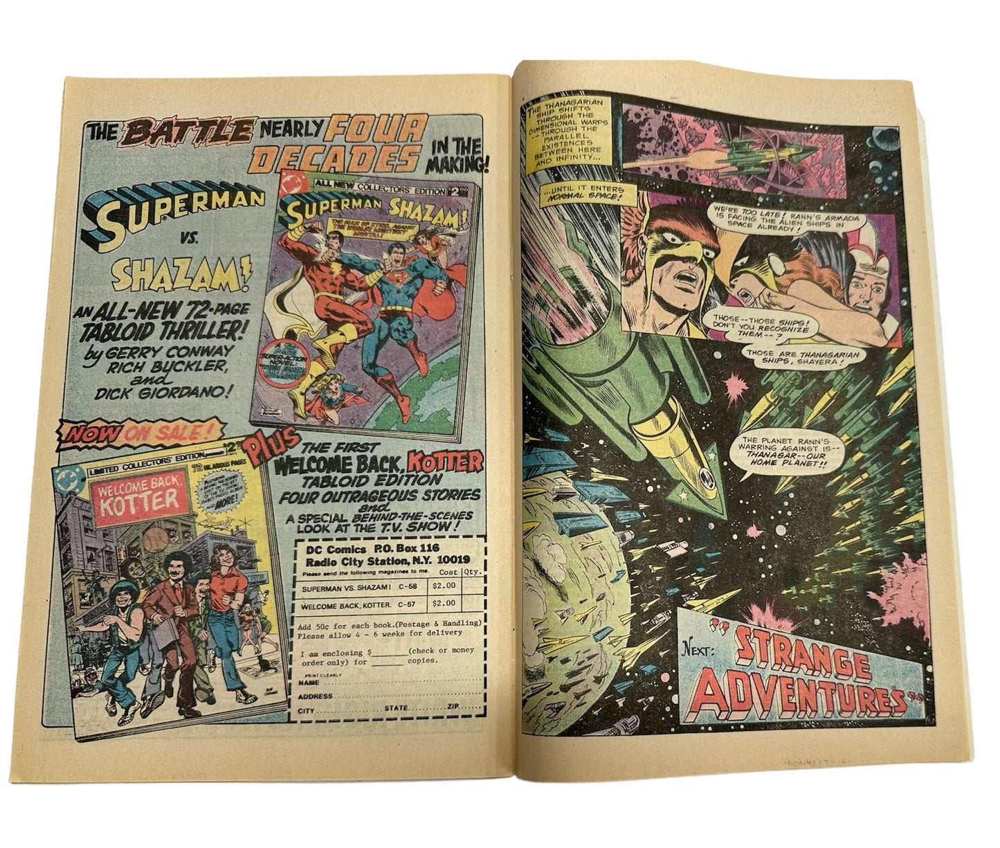 Vintage 1978 DC Showcase Presents Hawkman Comic Issue Number 101 - In Mystery In Space - Former Shop Stock