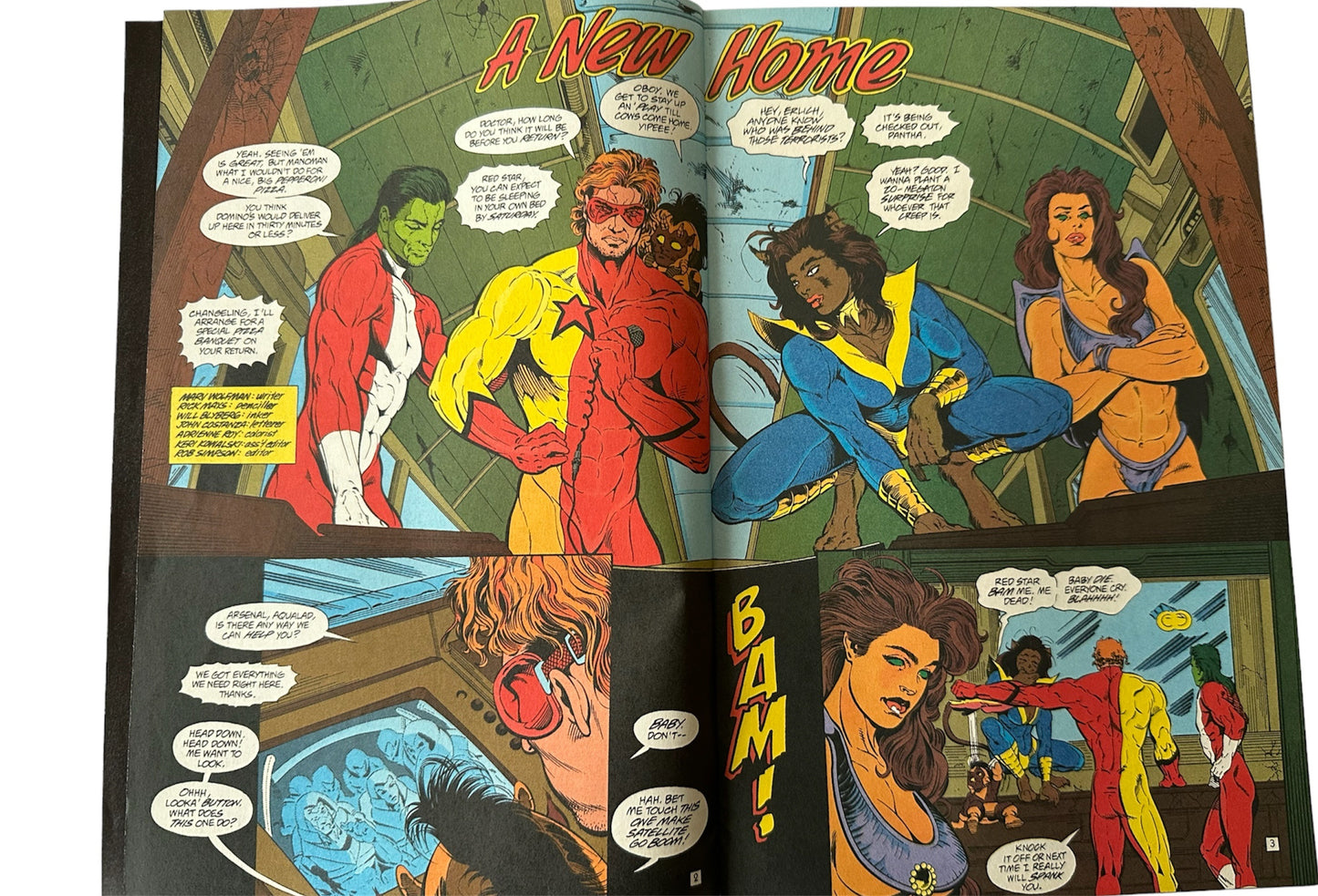Vintage July 1994 DC - The New Titans Comic Issue Number 112 - A New Home - Shop Stock Room Find