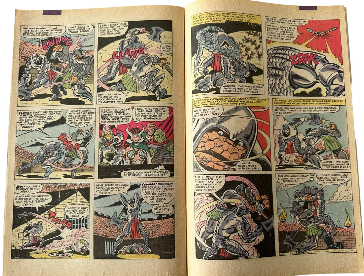 Vintage 1982 Marvel Two In One - The Thing And Ant Man Comic Issue Number 87 - Murder On A Micro World - Fantastic Condition Vintage Comic.