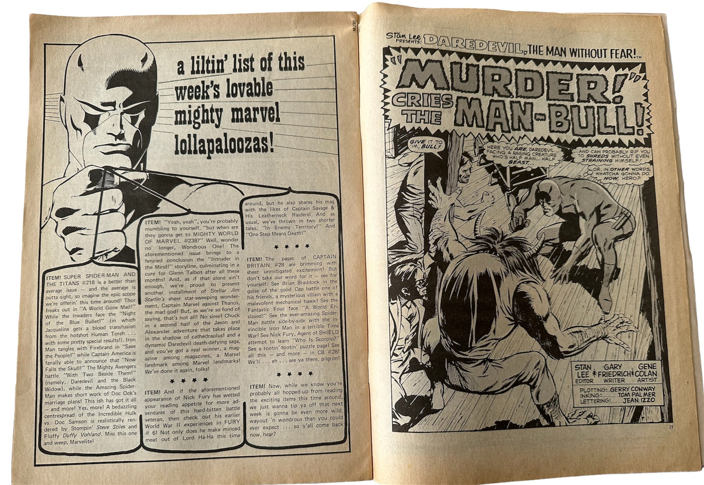 Vintage 1977 The Mighty World Of Marvel Comic Issue Number 238 - Featuring The Incredible Hulk And Planet Of The Apes - Fantastic Condition Vintage Comic