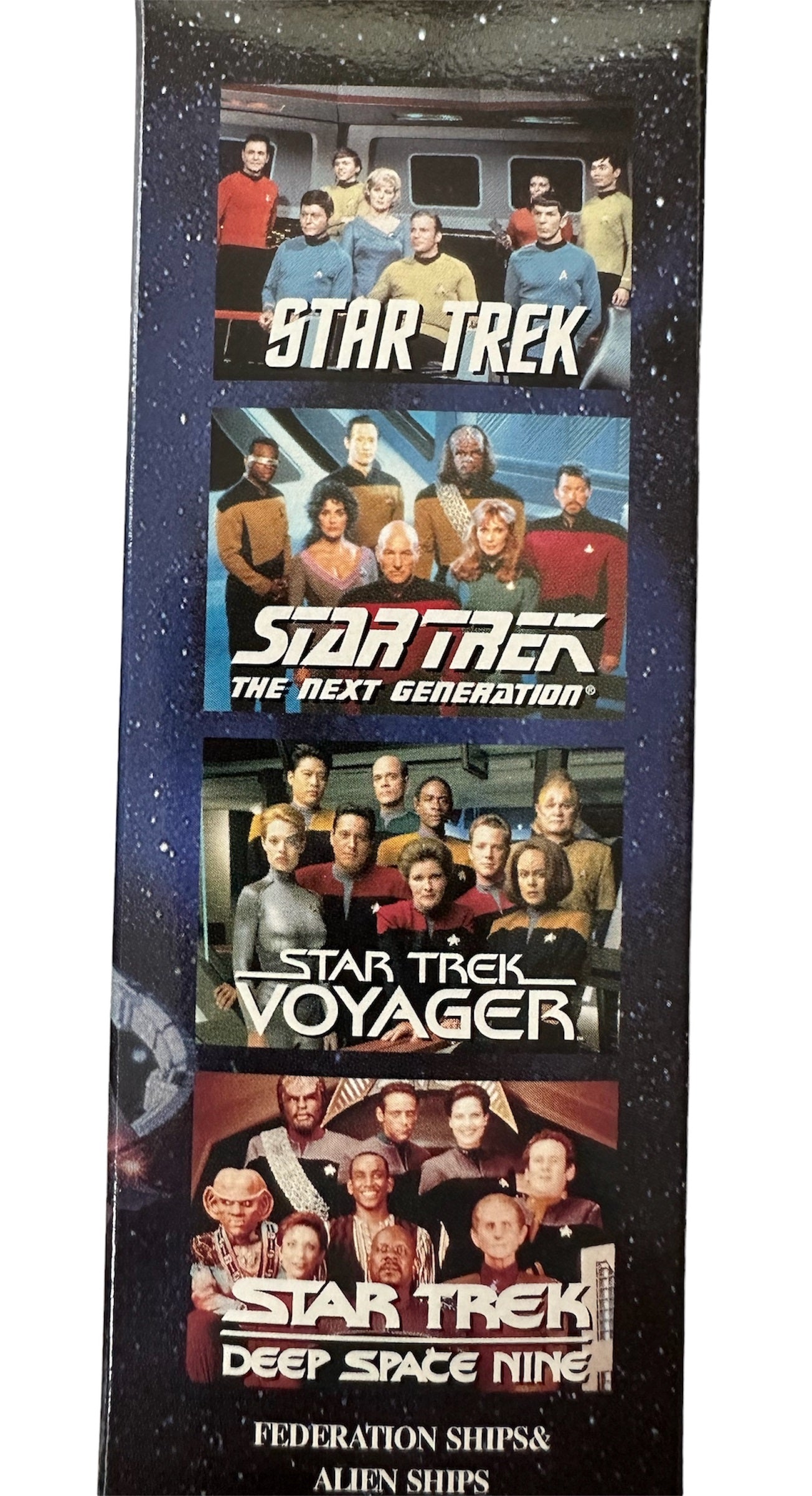 Vintage Star Trek Furuta 2004 Federation Ships And Alien Ships Collection - DS9 Deep Space Nine Space Station - New In Sealed Bag In Original Opened Box