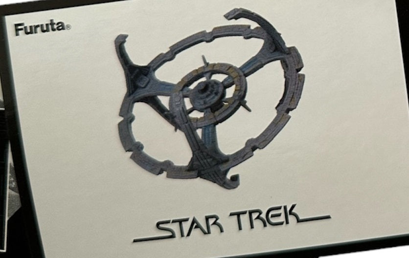 Vintage Star Trek Furuta 2004 Federation Ships And Alien Ships Collection - DS9 Deep Space Nine Space Station - New In Sealed Bag In Original Opened Box