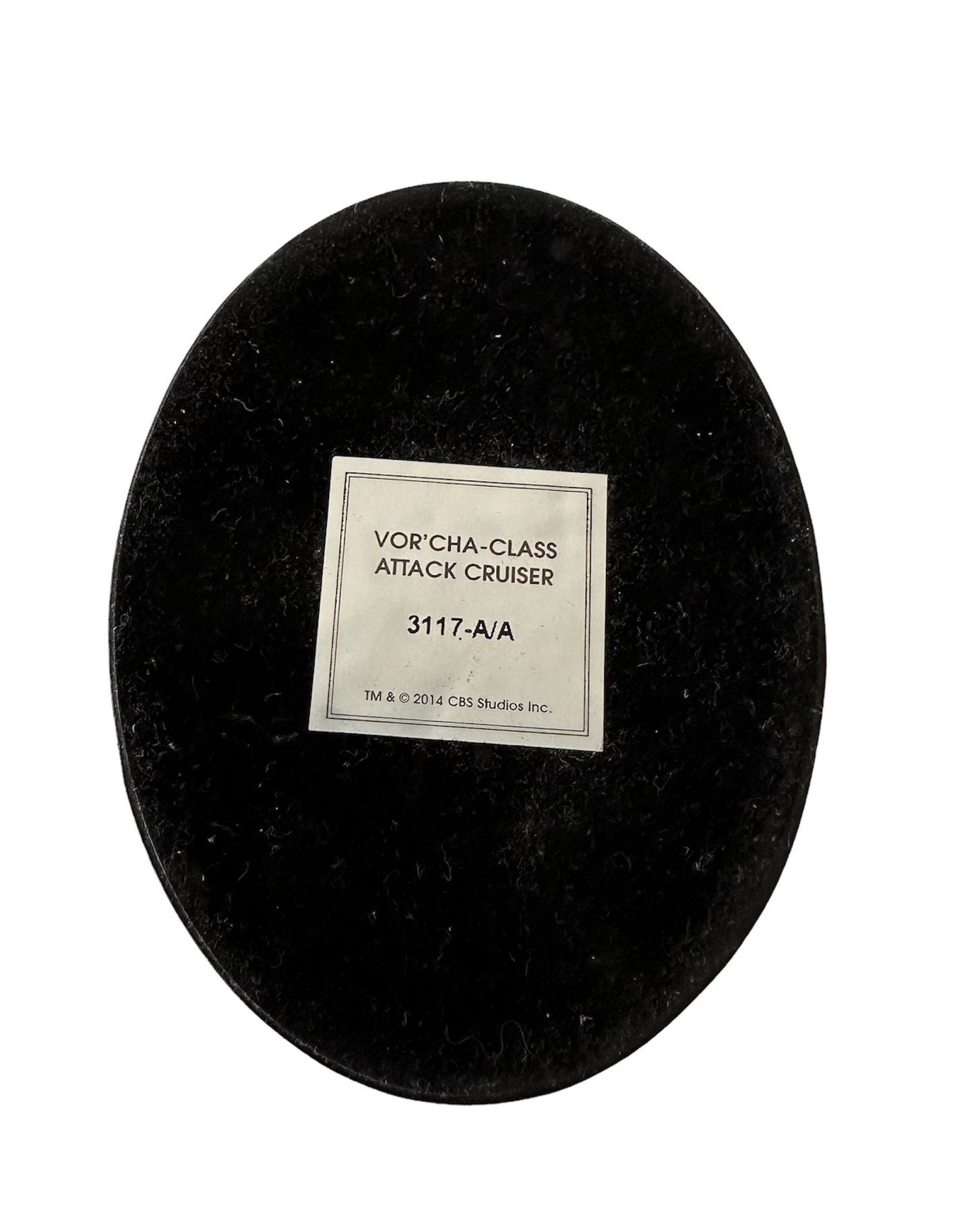 2014 Star Trek The Offical Star Ship Collection The Klingon Vor'cha Class Attack Cruiser - By Eaglemoss - Former Shop Counter Display Model