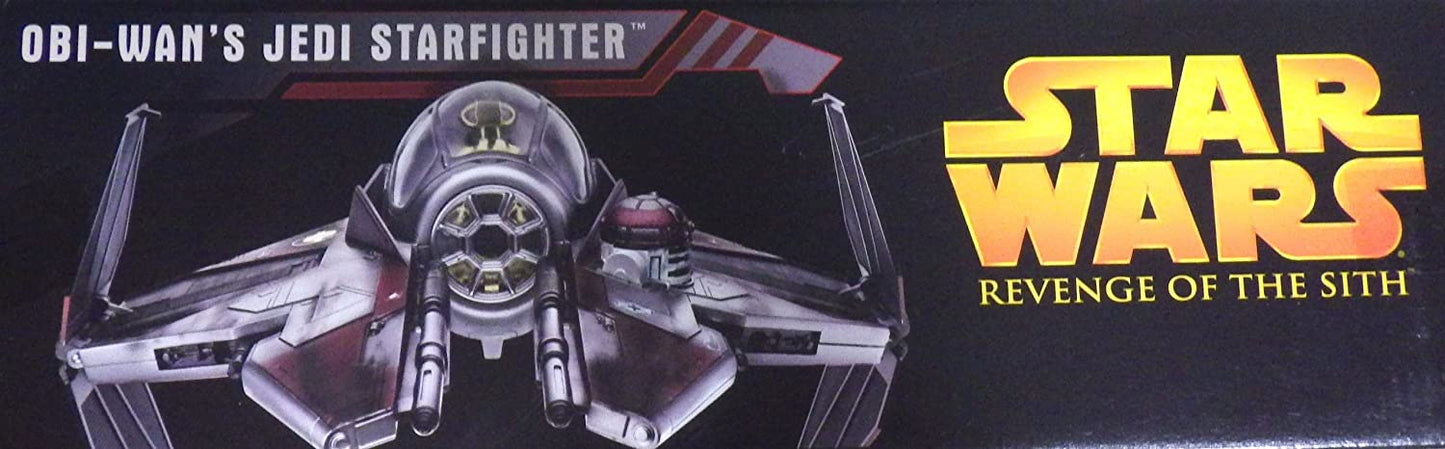 Vintage 2005 Star Wars Revenge Of The Sith Obi-Wans Jedi Starfighter Action Vehicle