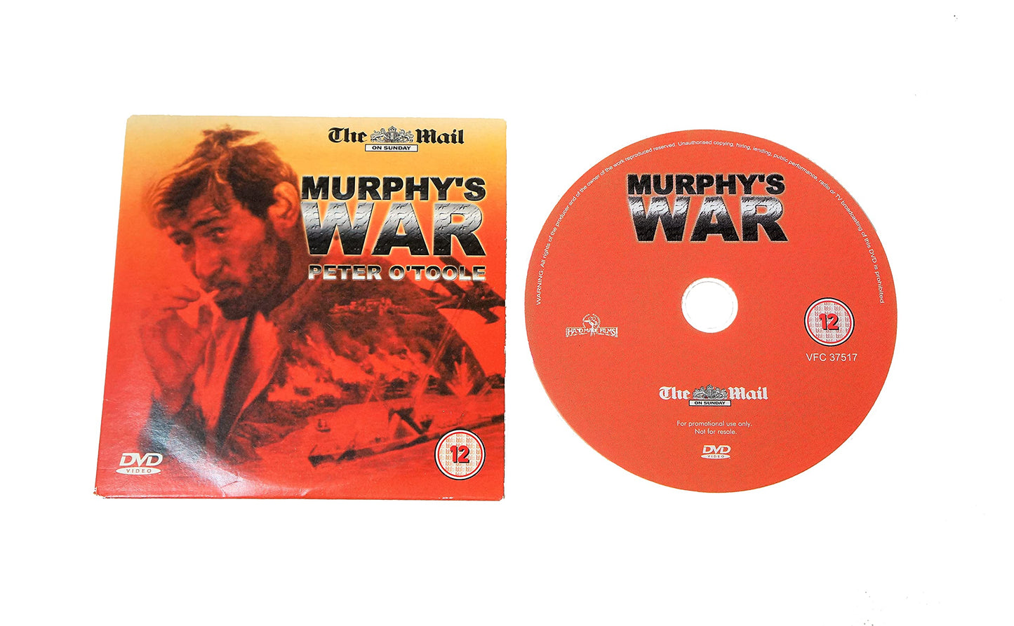 Vintage The Mail On Sunday Classic War Movies - Murphy's Law - Petter O'Toole - Shop Stock Room Find