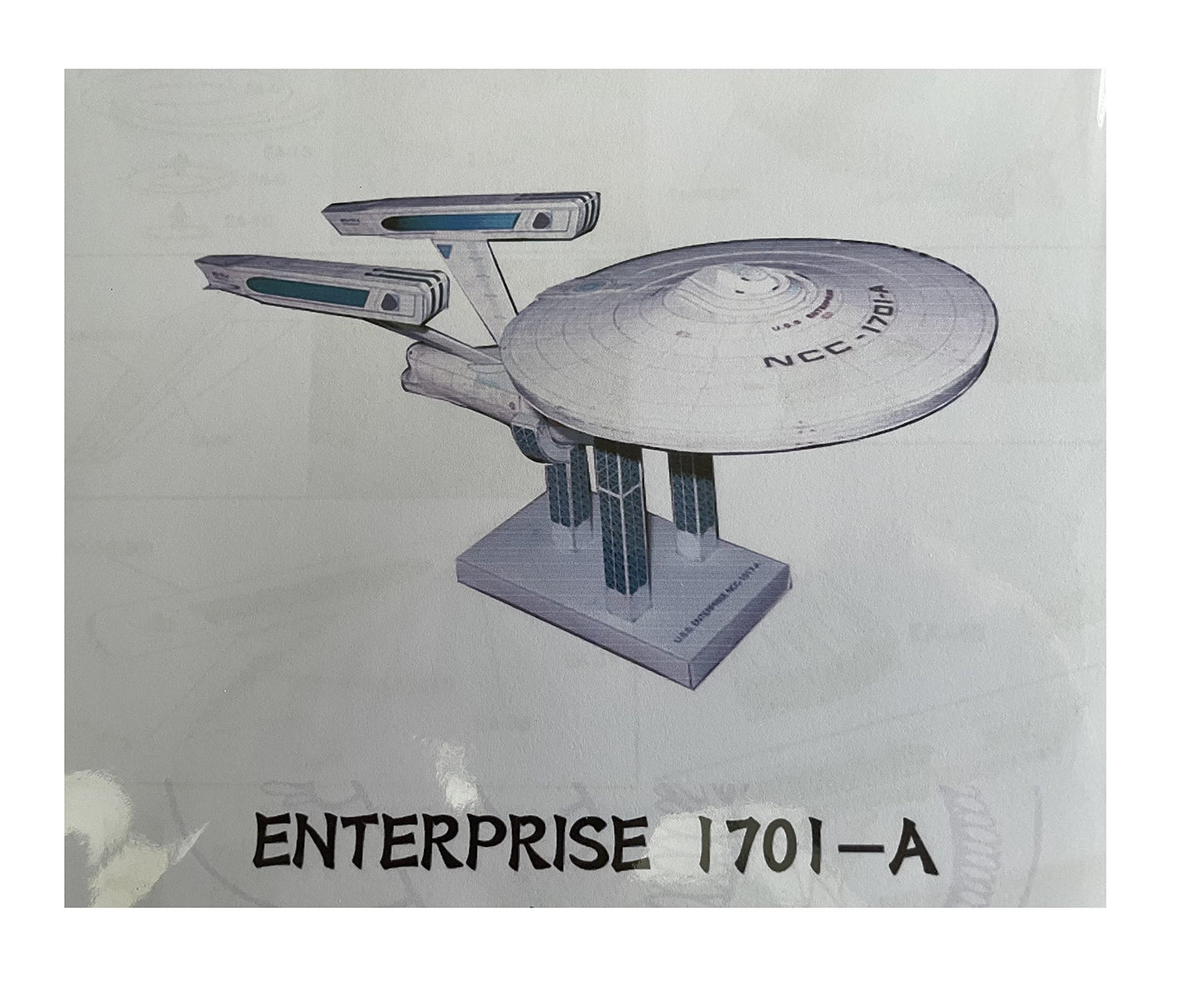 Star Trek Constitution Class Paper Model Kit - USS Enterprise NCC-1701A - High Quality Paper Kit - Brand New & Sealed.