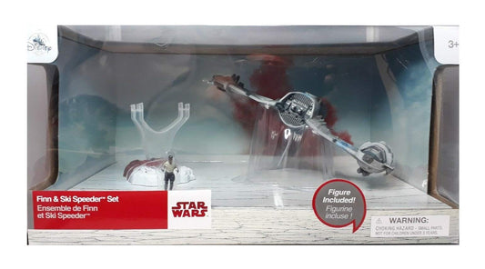 Star Wars The Last Jedi Disney Parks Exclusive Finn & Ski Speeder Set - Mint In Sealed Box