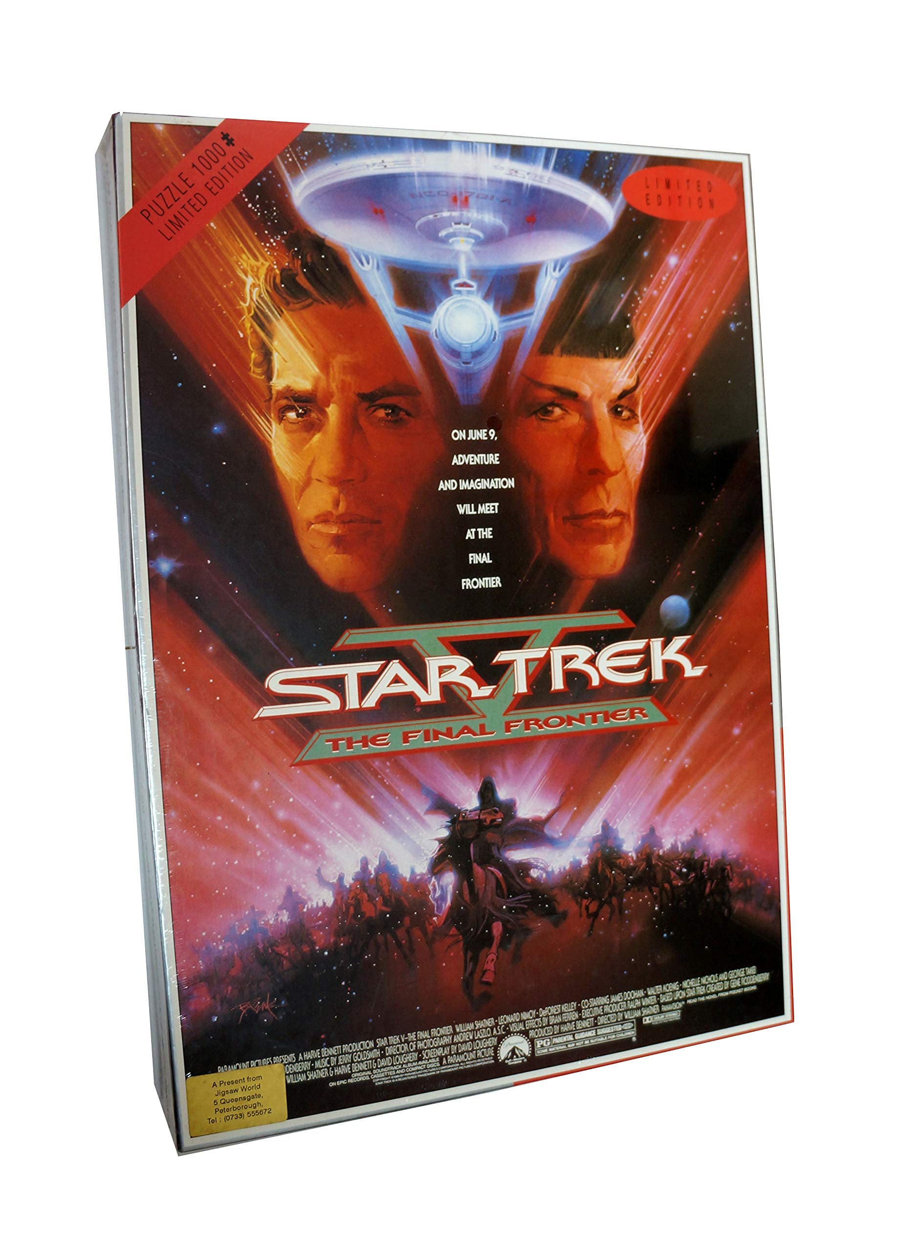 Vintage 1993 Star Trek V The Final Frontier Limited Edition 1000