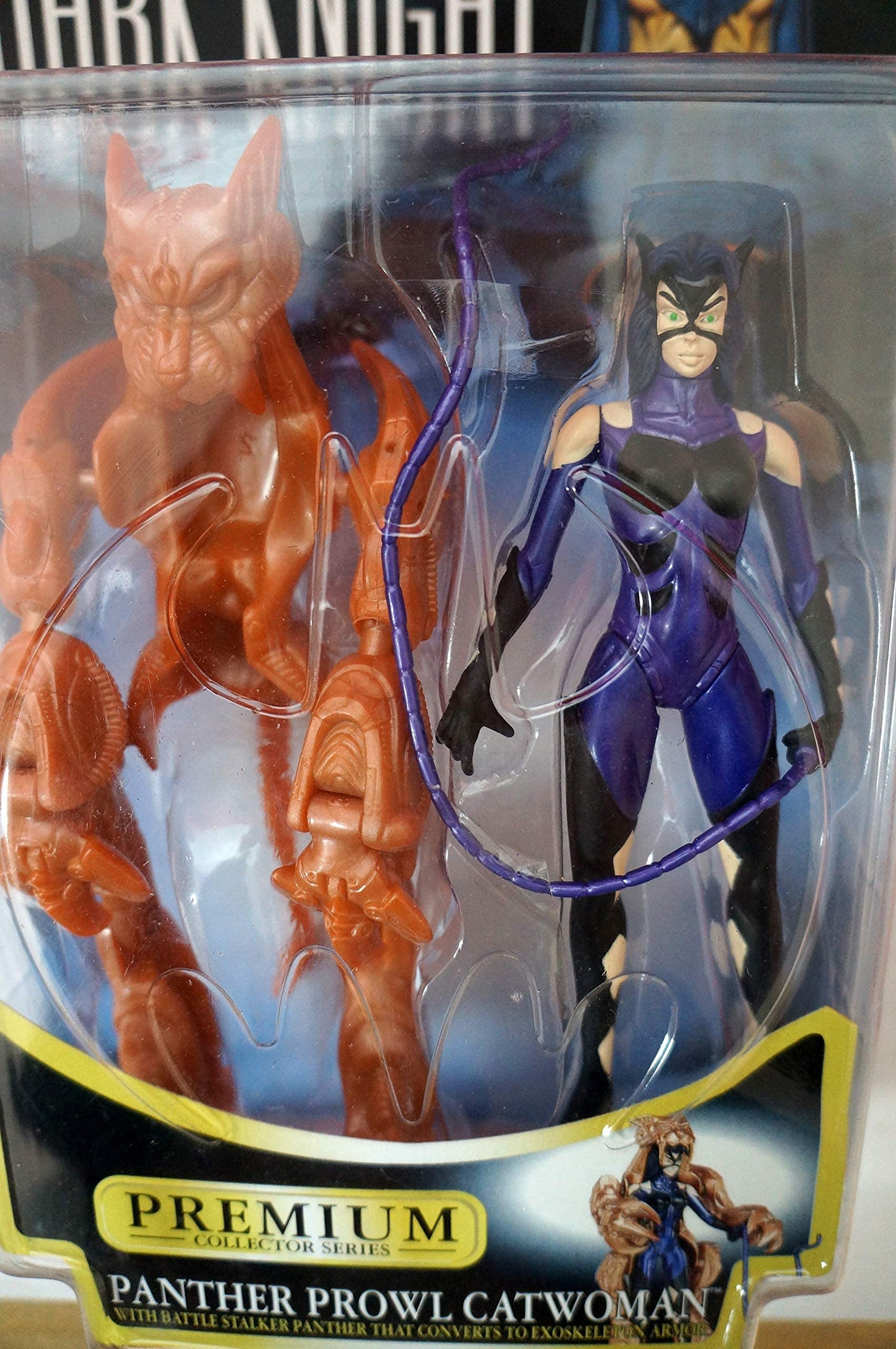 Vintage 1998 Batman Legends Of The Dark Knight Premium Collector Series Panther Prowl Catwomen Highly Detailed Action Figure - Brand New Factory Sealed Shop Stock Room Find
