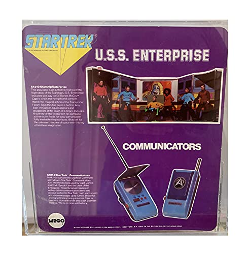 Vintage Star Trek 1976 The Original Series Mego Corporation 8 Inch Klingon Action Figure On Original Card - AFA Graded In Case