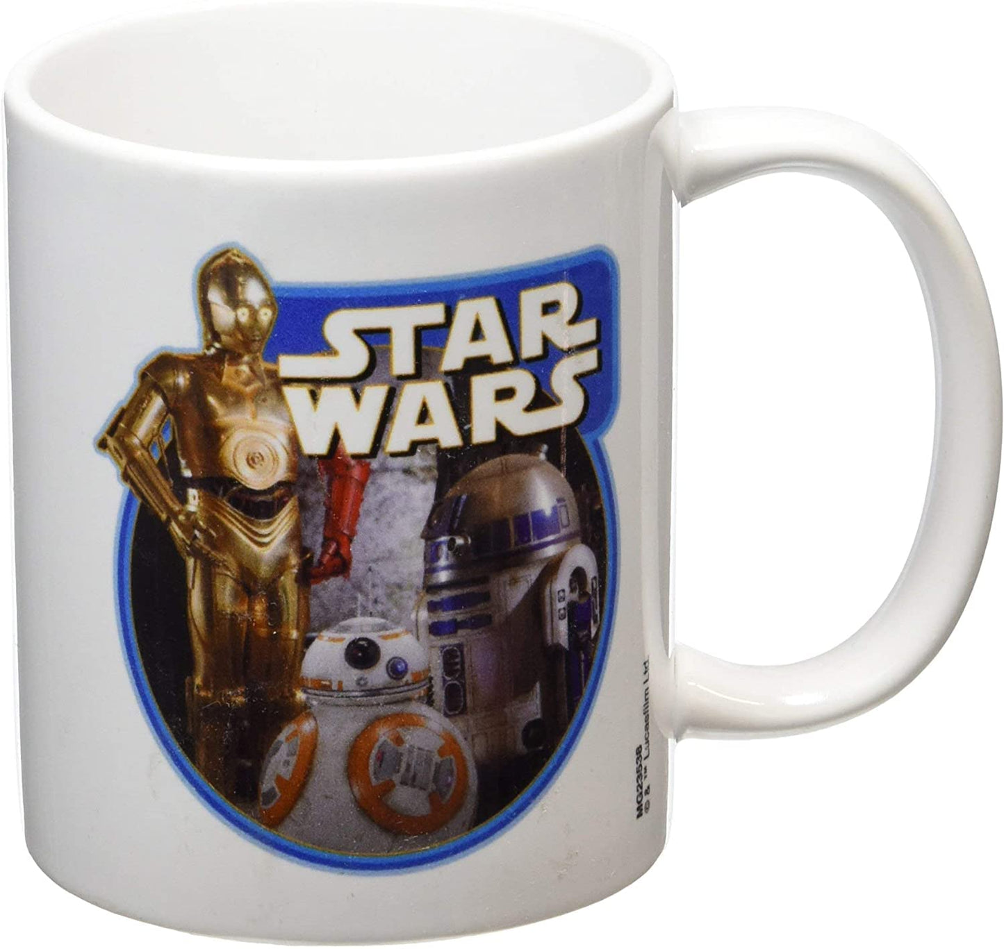 Star Wars 2015 The Force Awakens - The Droids 330ml Ceramic Mug - Brand New Shop Stock Room Find